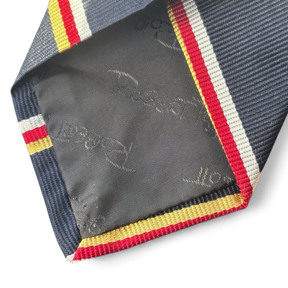 ROBERT TALBOTT Men’s Necktie Hand Sewn USA All Silk Classic Tartan Stripe - Picture 4 of 7